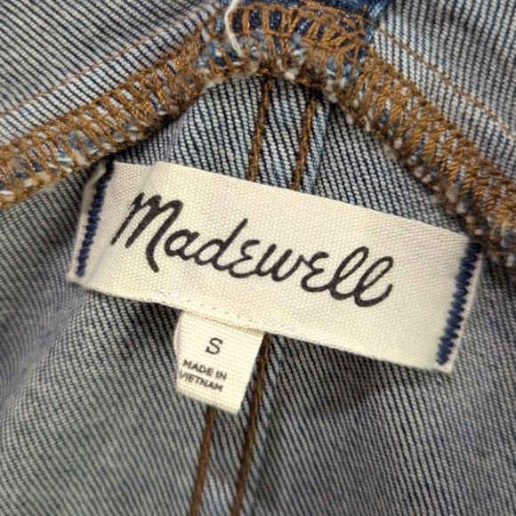 Madewell Skinny Overalls in Jansing Wash Small - Picture 7 of 7